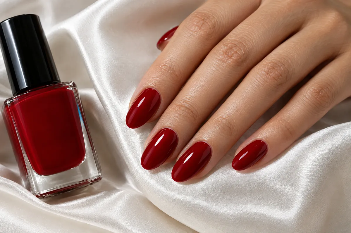 Rouge intense | Chez Naima Nail's