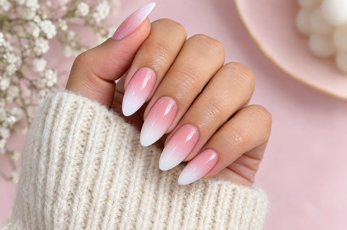 Babyboomer rose | Chez Naima Nail's